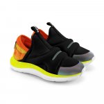 Pantofi sport unisex Bibi Faster Black/Orange 31 EU
