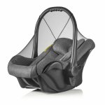 Plasa de insecte Reer BiteSafe pentru scoica si scaun auto bebelusi neagra