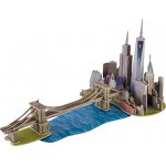 Puzzle 3D din lemn Educa  Brooklyn Bridge Manhattan Dream 160 piese