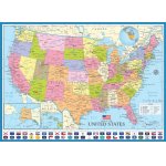 Puzzle Eurographics Map of the US 1000 piese