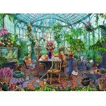 Puzzle Ravensburger A Morning in the Greenhouse 500 piese