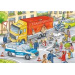 Puzzle Ravensburger Heroes in action 2x24 piese