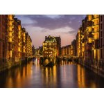 Puzzle Schmidt Hamburg  Nightfall In The Warehouse District 1000 piese