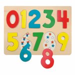Puzzle din lemn Cifre