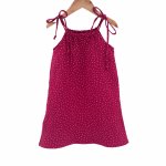 Rochie de vara cu snur Too pentru fetite din muselina Dots 12-18 luni