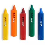 Set 5 creioane de baie Munchkin 36L+ multicolor