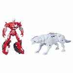 Set 2 figurine Arcee si Silverfang Transformers 7 Beast Alliance 13 cm