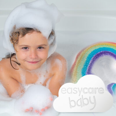 Bomba de baie EasyCare Baby norisor cu efect de curcubeu 110g - 1 | YEO