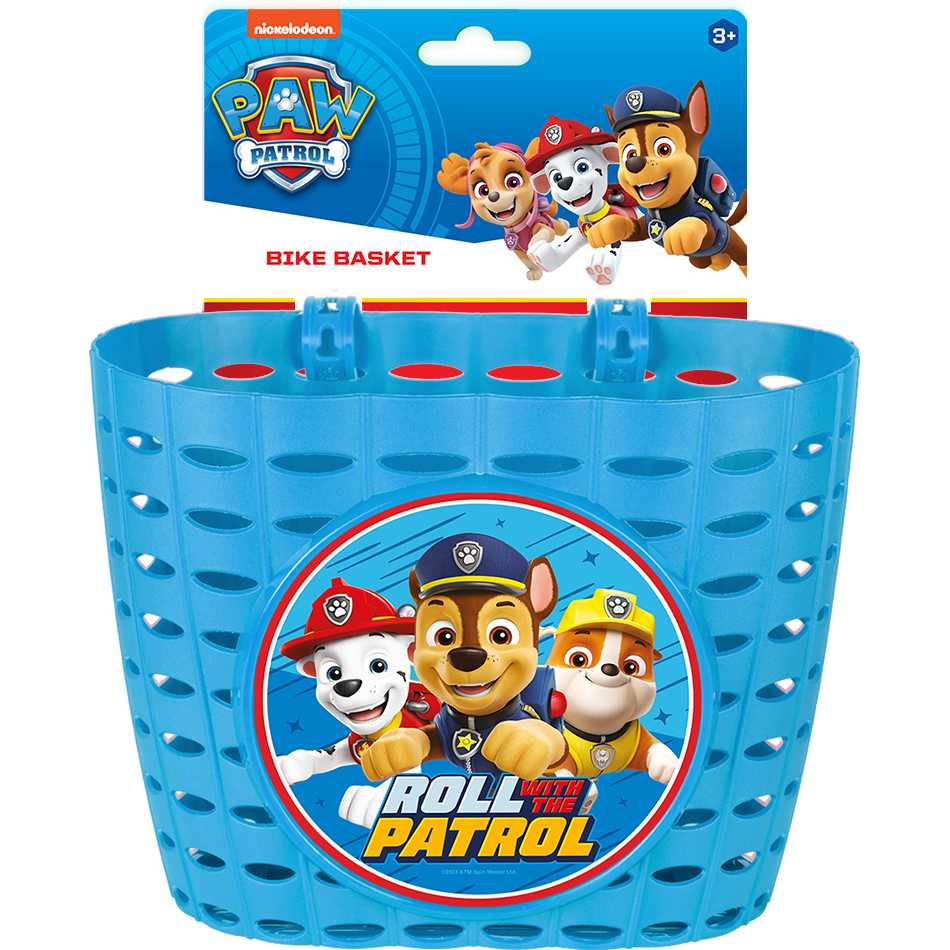 Cos bicicleta Seven Paw Patrol boys albastru