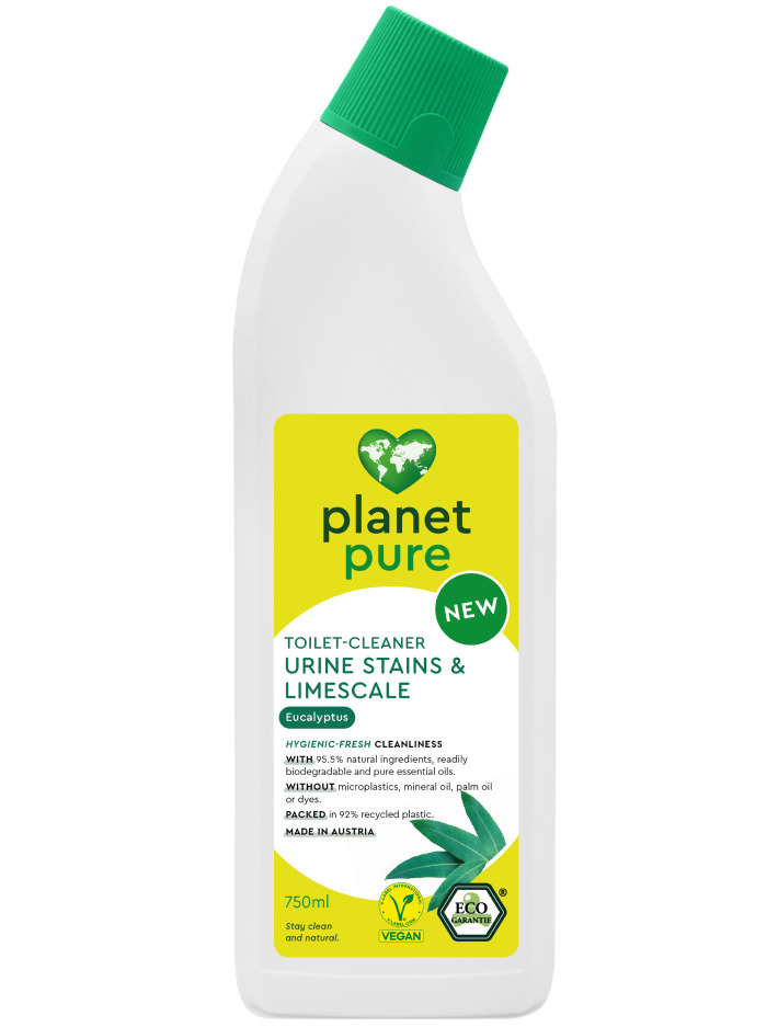 Detergent bio Planet Pure pentru toaleta eucalipt 750ml - 1 | YEO