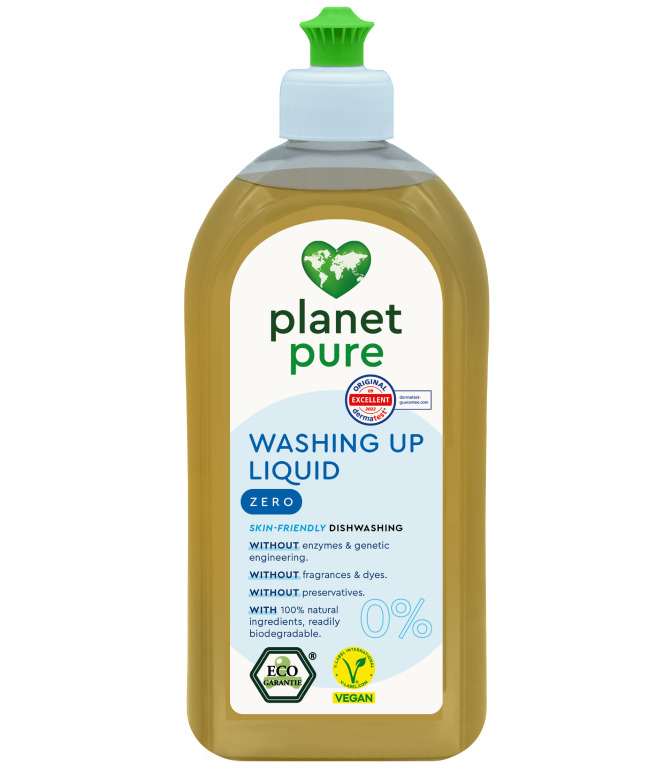 Detergent bio Planet Pure pentru vase neutru 500ml - 1 | YEO