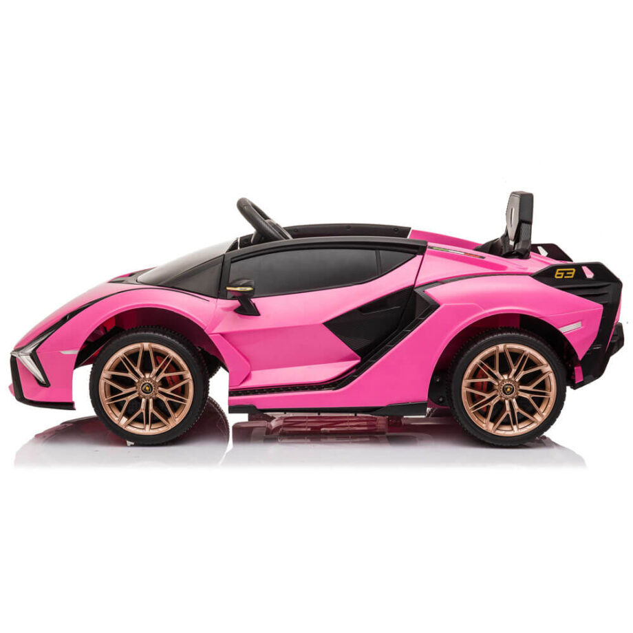 Masinuta electrica Lamborghini Sian 4 x 4 roz La Plimbare 2023-09-26