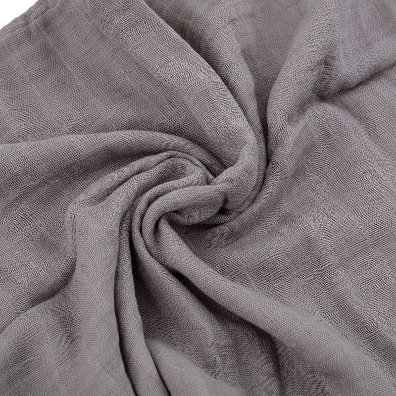 Set 2 scutece PetiteMars din muselina de bambus Misty Grey Planes hipoalergenice 120 x 120 cm multicolor - 2
