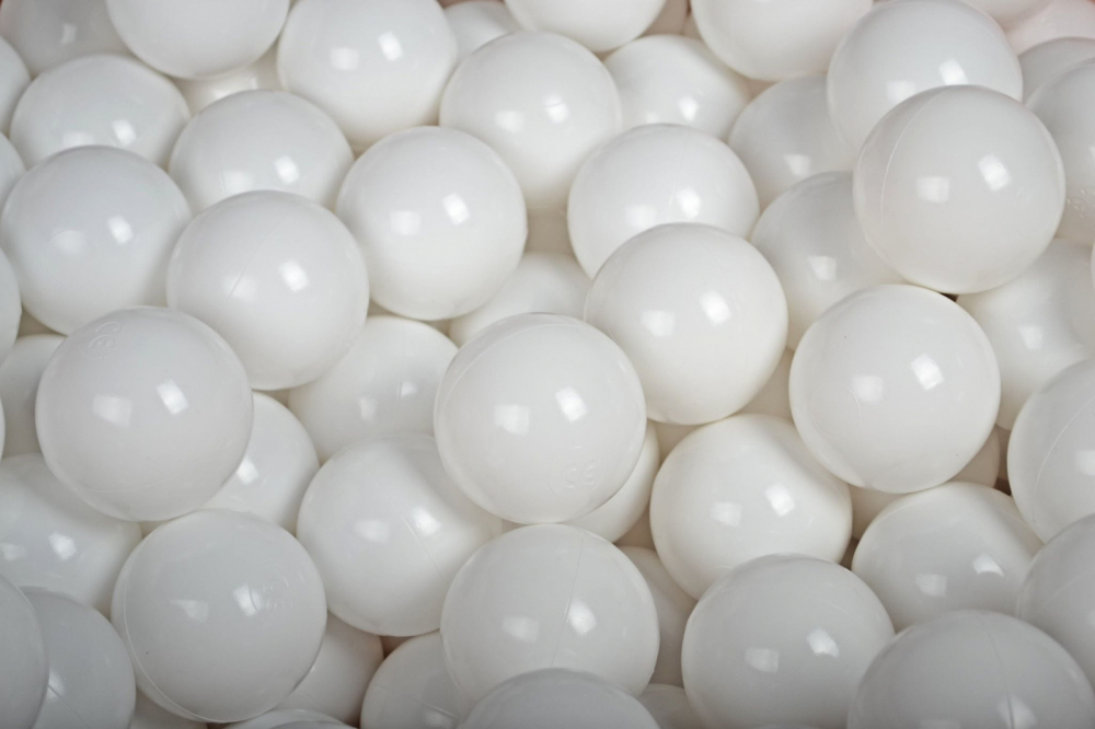 Piscina uscata MeowBaby cu 200 de bile albe 90×30 cm gri deschis Camera copilului 2023-09-21