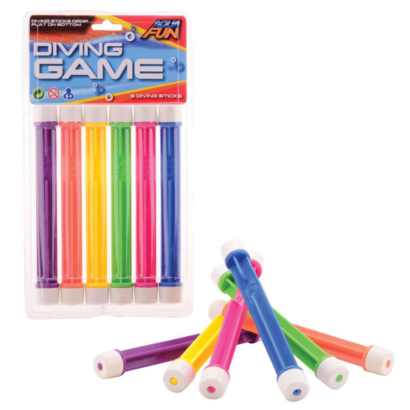 Set 6 bete colorate pentru inot Dive Sticks - 1 | YEO