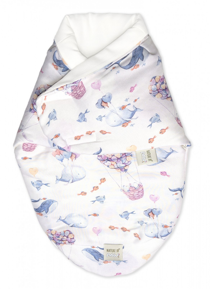 Sistem de infasare bambus inchidere velcro Baby swaddle Baloane + cadou rucsacel