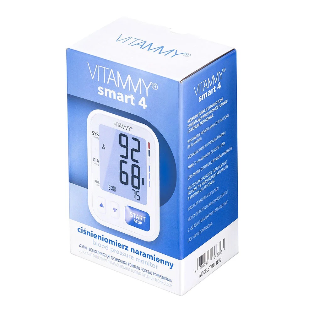 Tensiometru electronic de brat Vitammy Smart 4 mufa USB manseta 22 - 42 cm alb - 2 | YEO