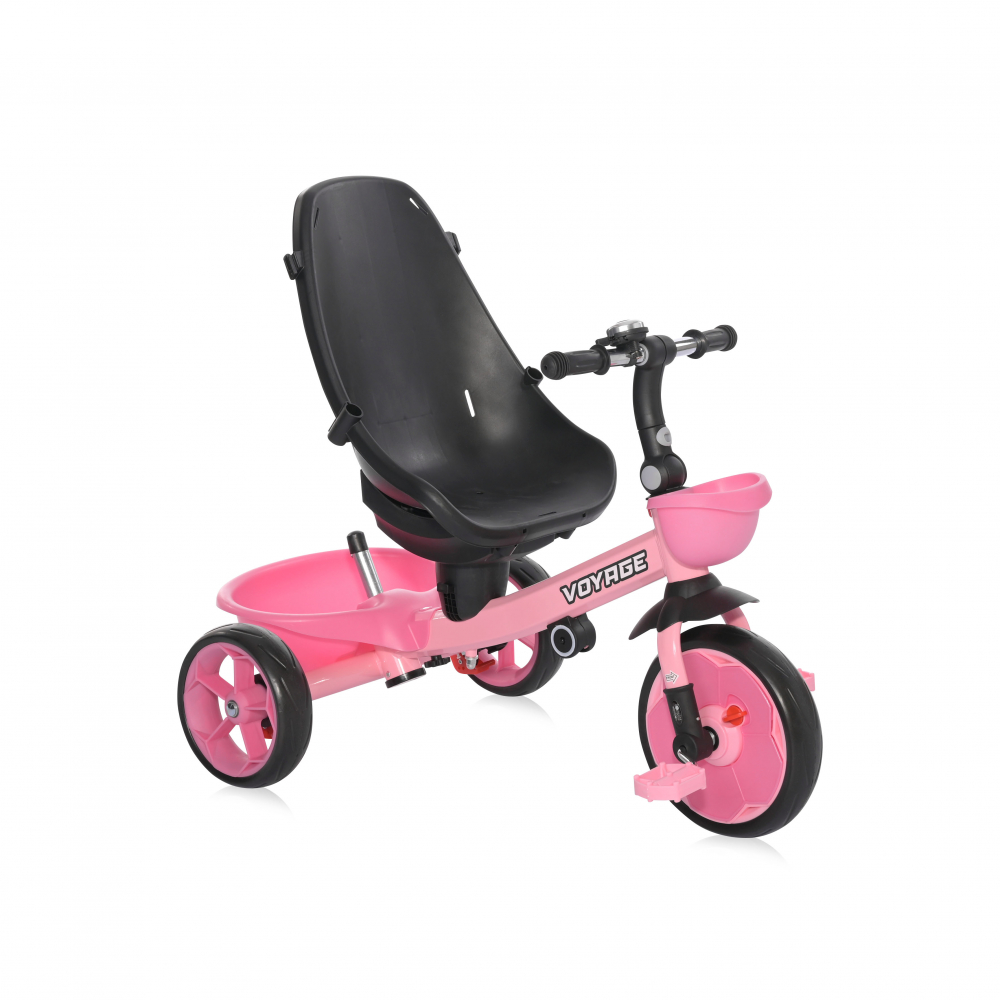 Tricicleta pentru copii Voyage cu sezut reversibil Pink La Plimbare 2023-09-25