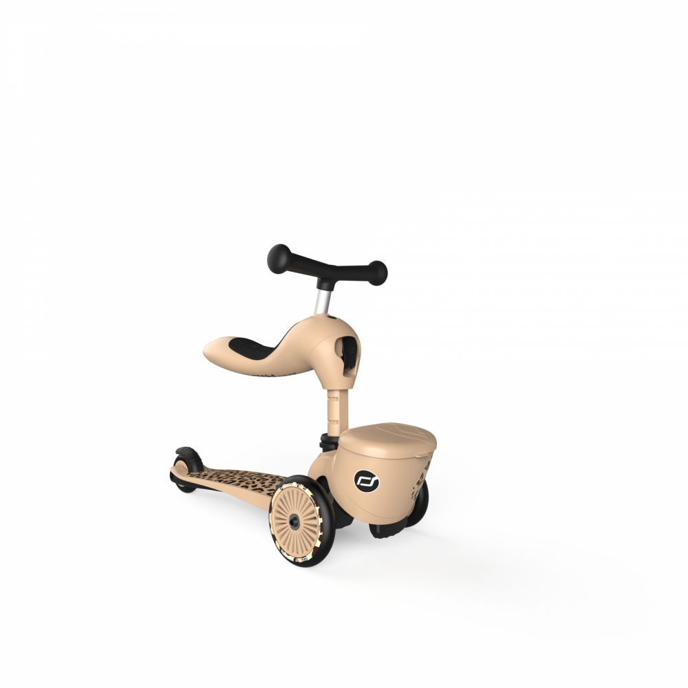 Trotineta copii cu sezut Scoot and Ride transformabila 2 in 1 HighwayKick 1 Lifestyle Leopard 1-5 ani - 5