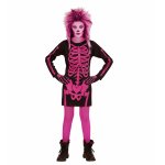 Costum schelet rochie roz 5 - 7 ani / 128 cm