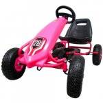 Kart cu pedale R-Sport Gokart roti gonflabile G4 roz