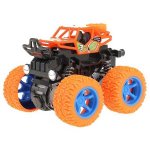 Masinuta cu frictiune Toi-Toys Monster truck Stunt 360 portocaliu