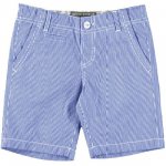 Pantaloni scurti bleu cu dungi 104 cm