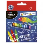 Set 12 creioane colorate Kidea KG12KA