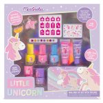 Set produse cosmetice pentru copii Little Unicorn Beauty Tin Box Martinelia 24145