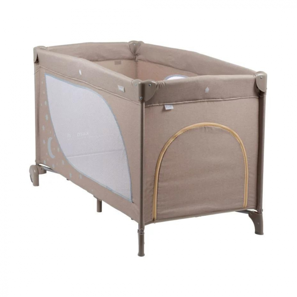 Patut pliant BabyGo Sleeper Moon Beige - 1 | YEO