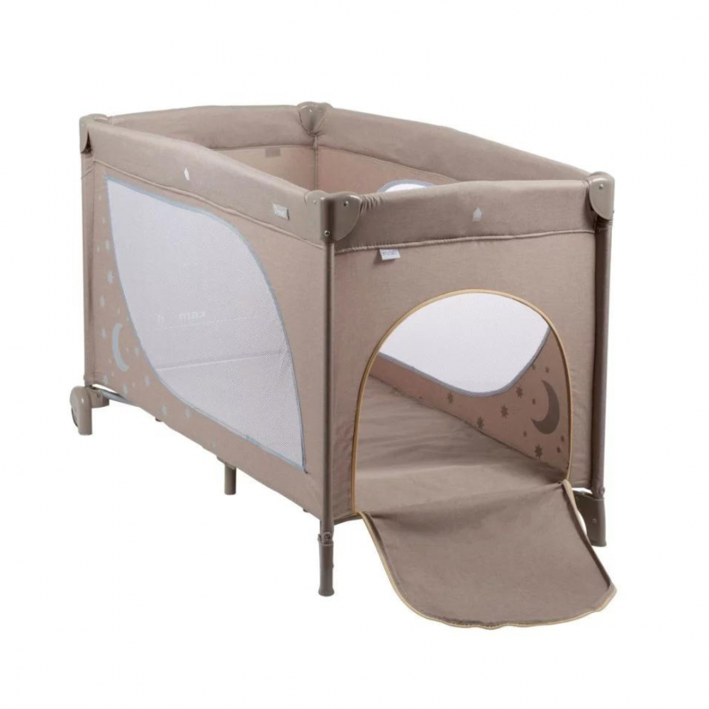 Patut pliant BabyGo Sleeper Moon Beige - 2 | YEO