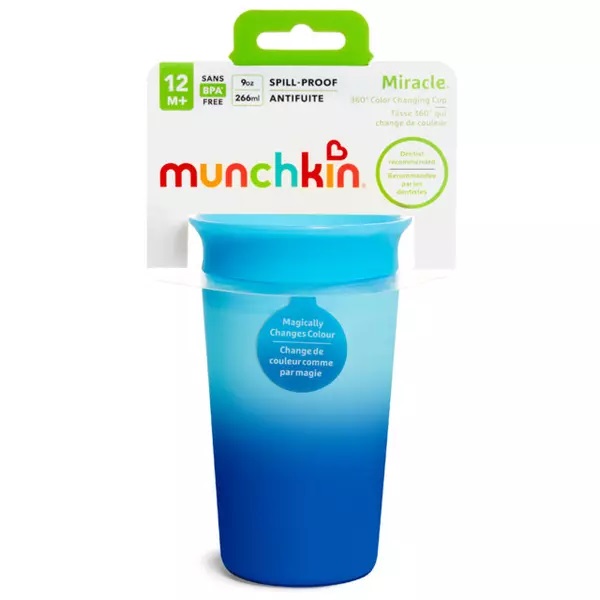 Cana Miracle 360 Munchkin Colour Change 266ml 12L+ Blue - 3 | YEO