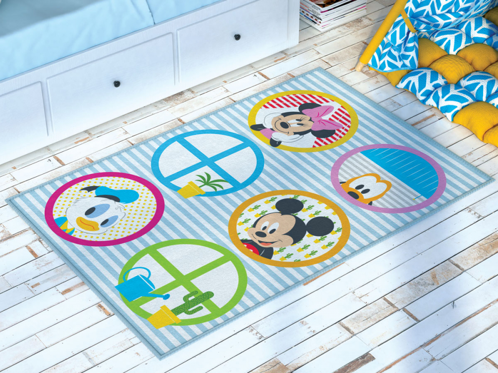 Covor Pentru Copii Tac Mickey Baby 80x120 Cm