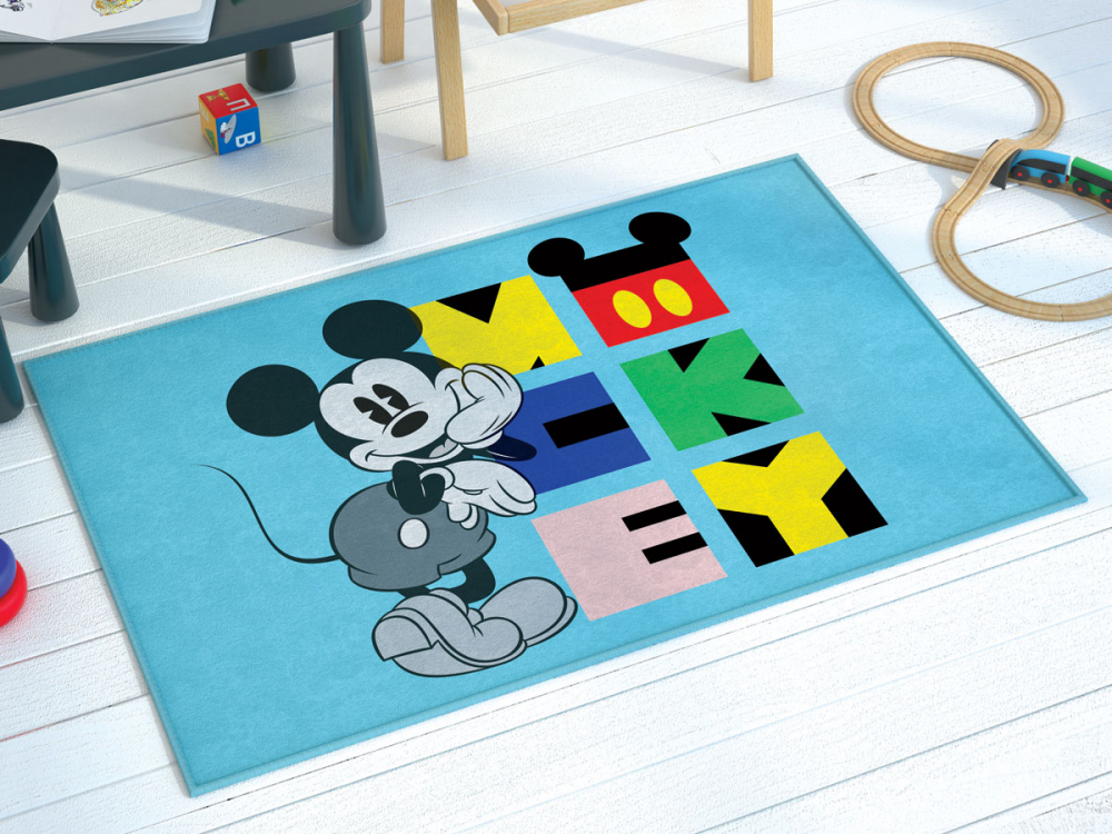 Covor Pentru Copii Tac Mickey Mouse 80x120 Cm