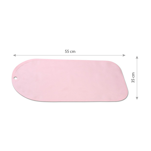 Covoras antiderapant pentru cadita 70x35cm New Pink - 1 | YEO