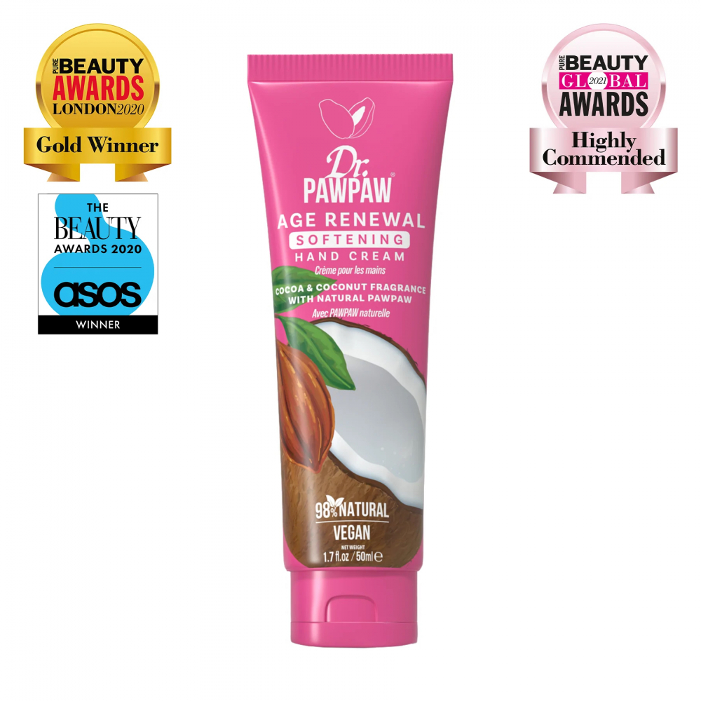 Crema de maini Dr.PawPaw regeneranta cu parfum de cocos si cacao 50 ml