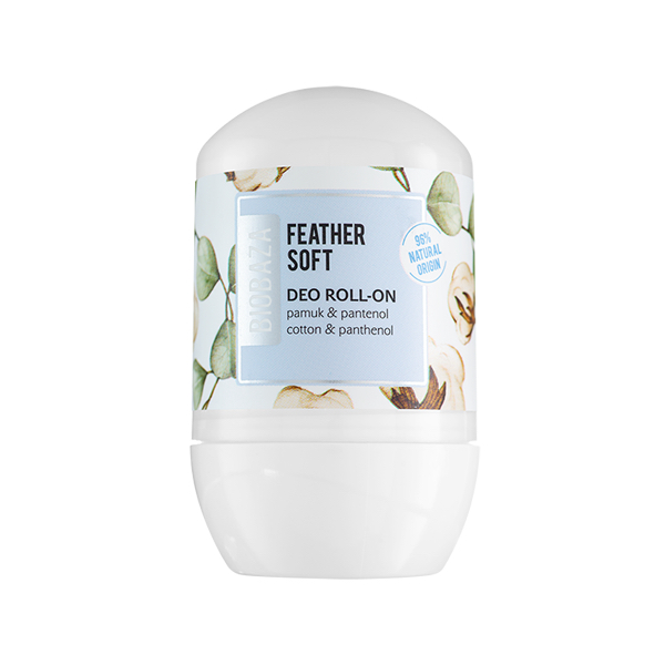 Deodorant natural cu ulei de bumbac si panthenol Feather Soft Biobaza 50 ml