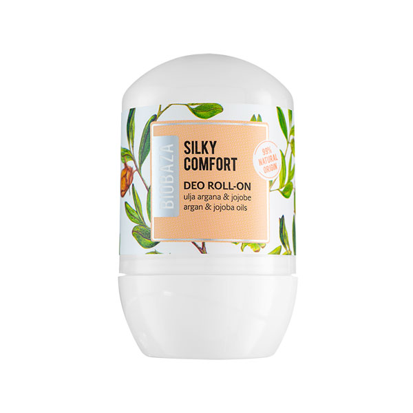 Deodorant natural pe baza de piatra de alaun pentru femei Silky comfort shea si jojoba Biobaza 50 ml