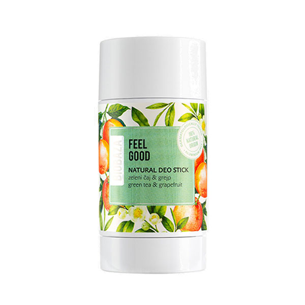 Deodorant stick natural fara aluminiu cu grapefruit si ceai verde Feel Good Biobaza 50 ml