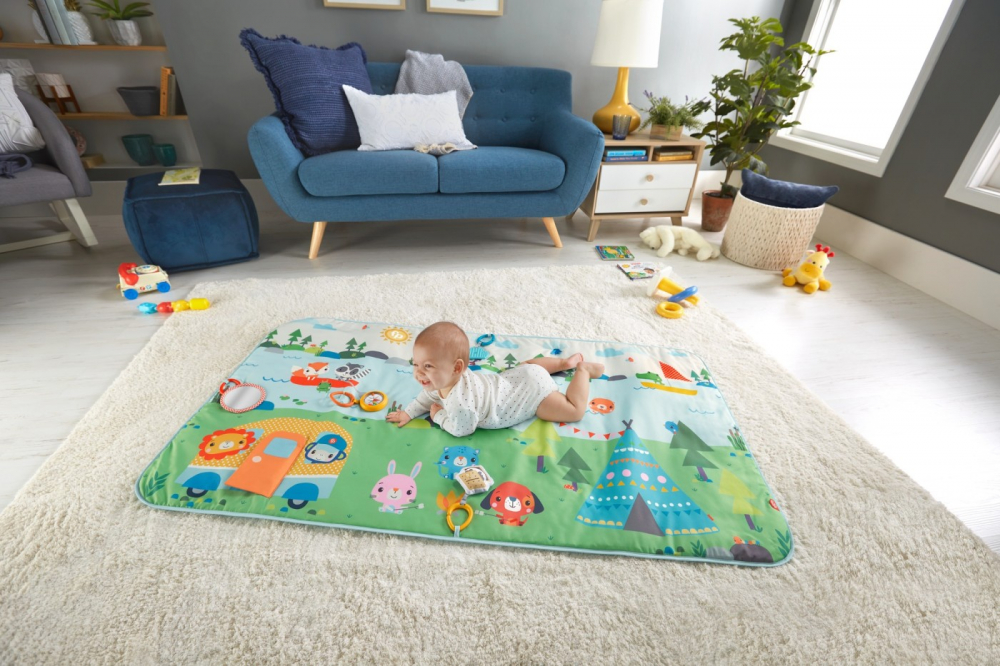 Covoras de joaca 150 cm Fisher Price Extra Big Adventures - 2