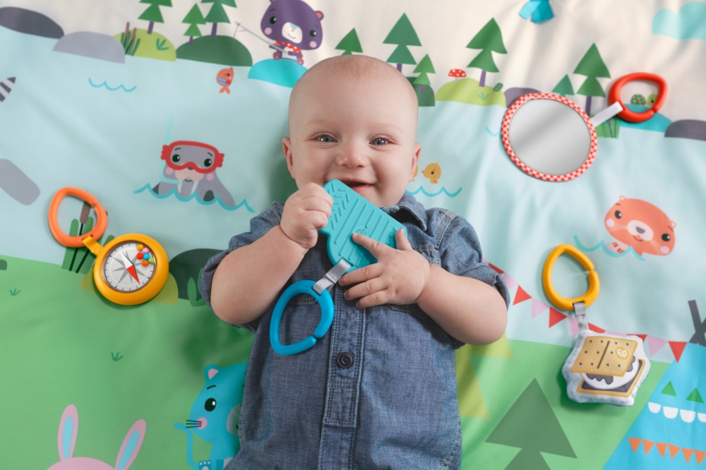 Covoras de joaca 150 cm Fisher Price Extra Big Adventures - 4