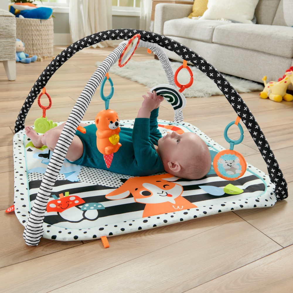 Saltea muzicala 3 in 1 cu centru de activitati Fisher Price - 1