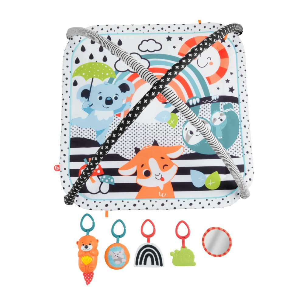 Saltea muzicala 3 in 1 cu centru de activitati Fisher Price - 4