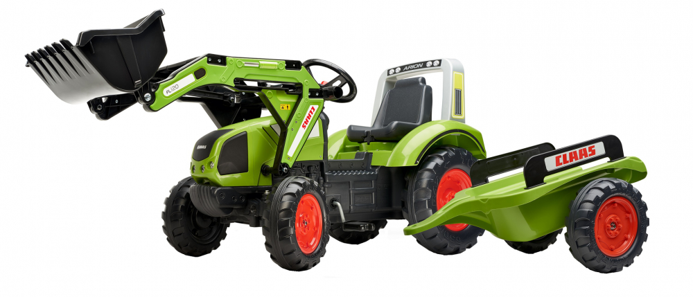 Tractor buldoexcavator cu pedale Falk Claas Arion 430 1040AM - 1