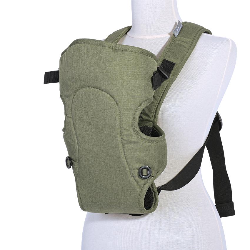 Marsupiu Between pana la 9 kg 2 pozitii Loden Green Black - 1 | YEO