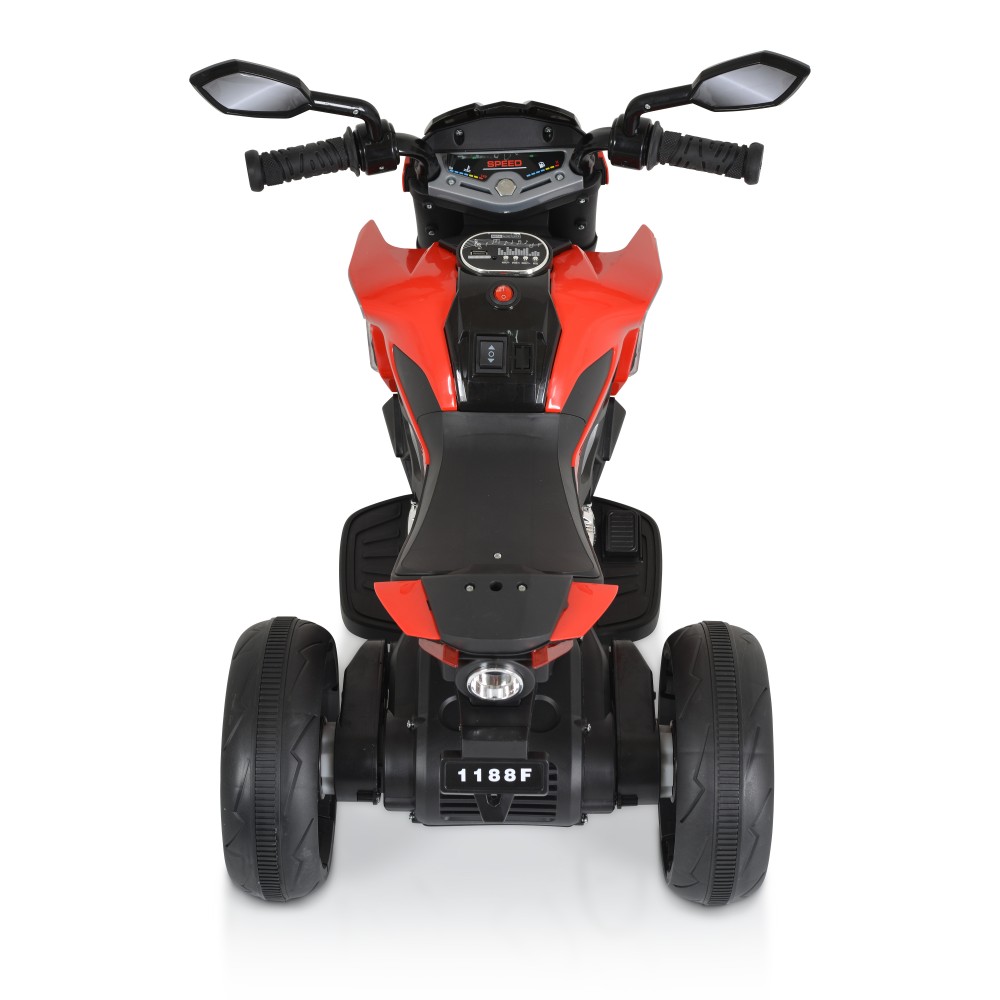 Motocicleta electrica pentru copii 12V Moni Bo Colombo red - 1 | YEO