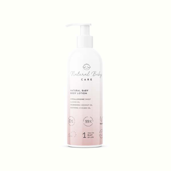 Lotiune de corp naturala Natural Baby Care pentru bebelusi 200 ml