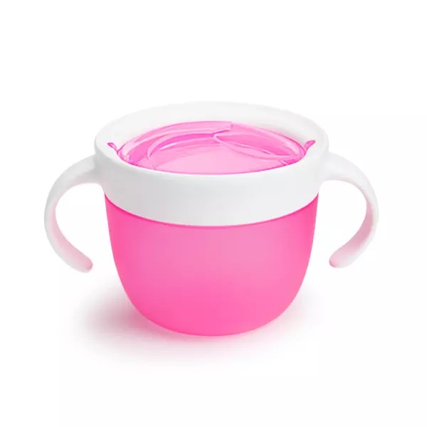 Recipient pentru gustari Munchkin Snack 12L+ pink - 3 | YEO