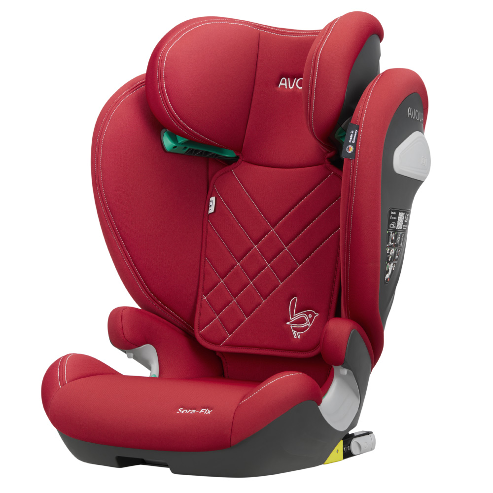 Scaun auto Avova Sora-Fix Maple Red i-Size - 3 | YEO