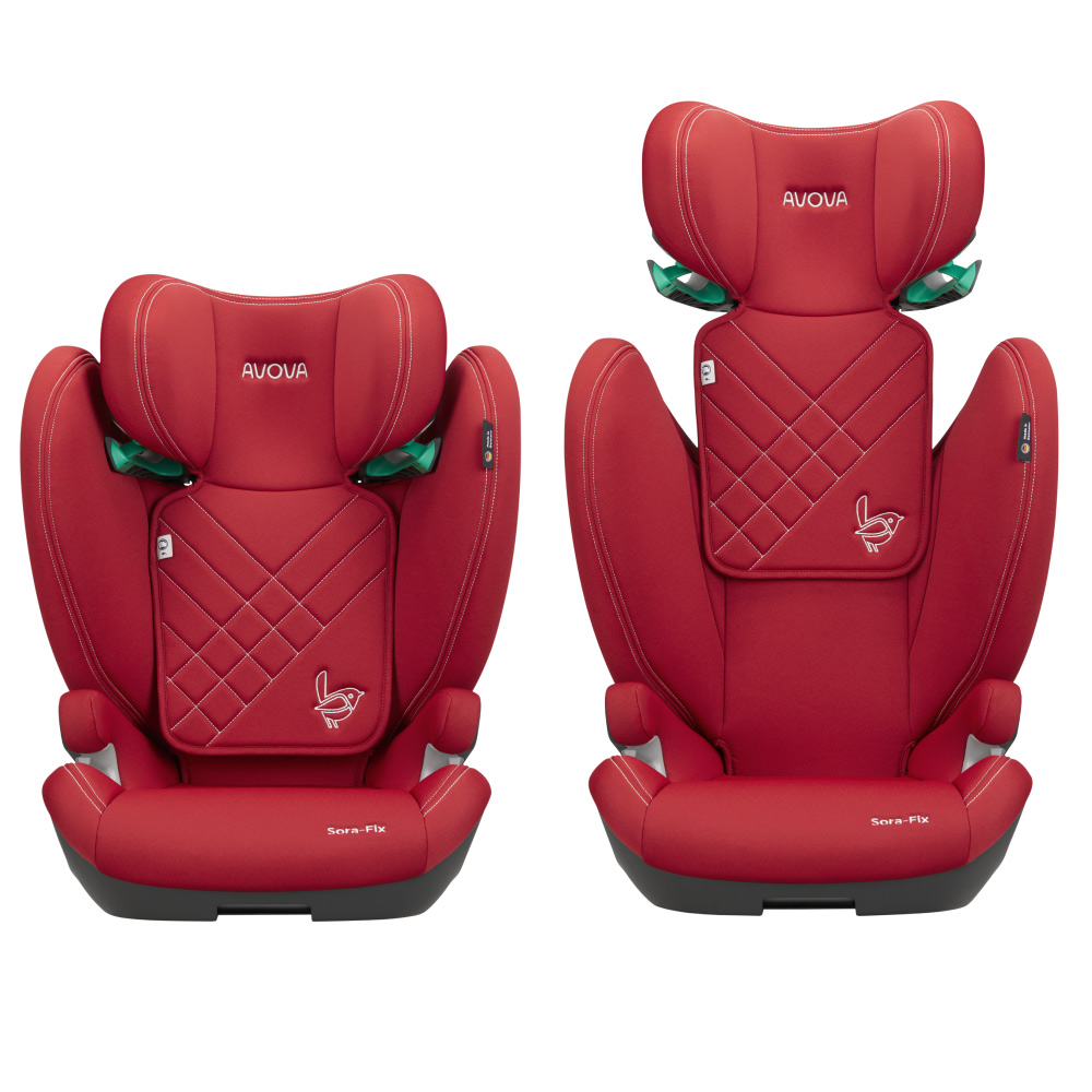 Scaun auto Avova Sora-Fix Maple Red i-Size